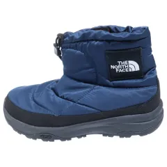THE NORTH FACE (ザノースフェイス) NUPTSE BOOTIE ヌプシ エンブロイダリーロゴデザイン キルティングブーツ ネイビー 1041728N3X