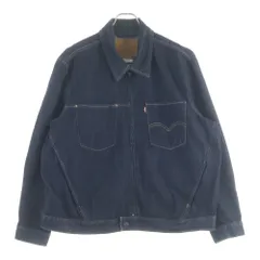 Levi's premium (リーバイスプレミアム) TWISTED 両面タブ ビックE ジップアップ デニムトラッカージャケット インディゴ PC9-003M3-0000