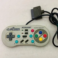 【基本ボタン動作確認済み】スーパーファミコン  コナミ RU009 コントローラー SFC スーファミ KONAMI EK14