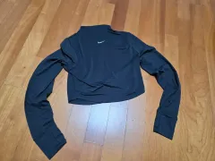 ナイキ ドライフィット レディース 長袖 クロップド トップス L