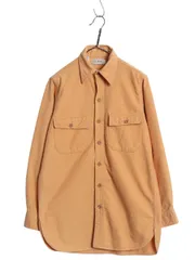 【お得なクーポン配布中!】 80s USA製 エルエルビーン シャモア クロス 長袖 シャツ メンズ S ヴィンテージ ネルシャツ ヘビーウェイト コットン フランネル シンプル