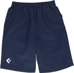 コンバース CONVERSE バスケット チノハーフパンツ メンズ 半ズボン ハーフパンツ ショートパンツ シワ防止加工 移動着 バスケ バスケットボール 部活 男性  CB212811 2900 ネイビー