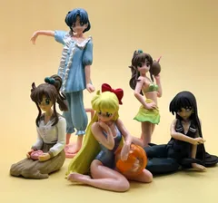 HGIF 美少女戦士セーラームーン 木野まこと / 水野亜美 / 愛野美奈子 / ルナ