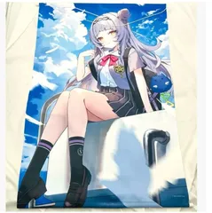 【‼️✨大幅値下げ✨‼️】紫咲シオン推し必見✨ホロライブ公式 B2タペストリー 未使用 袋入り インテリアに最適❗️