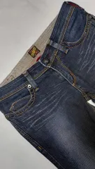 ブラッパーズ（Brappers）レディース デニム（ジッパー&刺繍 デザインテープ）