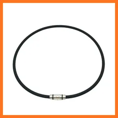 【新品】 [LEYXUAN] 磁気ネックレス 静電気除去 ネックレス 静電気除去グッズ 静電気防止 チタン 磁気 ゲルマニウム ステンレス ファッション 高級なデザイン 人気モデル 野球選手も多く着用 金属アレルギーフリー プレゼント用 男女兼用 シリコン 0のサムネイル