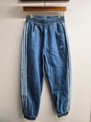 ウィメンズ S) アディダス デニム トラックパンツ 出品