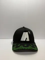 Newera ヒューストンアストロズ ペイズリー 9forty A-FRAME スナップバックメッシュキャップ ブラックカラー