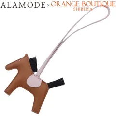 HERMES(エルメス) ロデオチャームPM ゴールド モーヴペール ブラック ブラウン茶 ピンク アニョーミロ クリノラン B刻印 バッグチャーム 馬モチーフ ホース 小物 レディース 40802178046【中古】【アラモード】