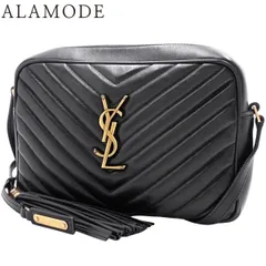 SAINT LAURENT PARIS(サンローランパリ) ルーカメラバッグ ショルダーバッグ 肩掛け 斜め掛け カーフ ブラック黒 ゴールド金具 574494 レディース 40802168805【中古】【アラモード】