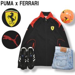 PUMA x Ferrari ナイロンジャケット・パンツセット セットアップ 