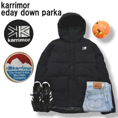 カリマー karrimor イーデイ ダウン パーカー eday down parka キルティング ジャケット ジャンパー ウィンドブレーカー XL ブラック アウトドア ウェア メンズ
