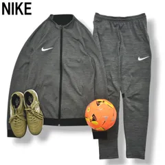 ナイキ NIKE トラック スーツ ジャージ セットアップ 上下 ジャケット x パンツ DRI－FIT SLIM FIT S グレー スポーツ ウェア タウンユース レジャー ストリート メンズ