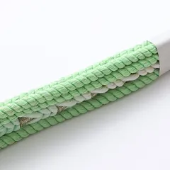 帯締め 角組紐 冠組 金銀糸 礼装用 正絹 緑系 Aランク 1236-000567