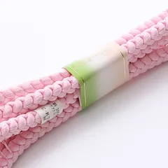 新古品 帯締め 丸組紐 礼装用 正絹 ピンク系 Nランク 1236-000583