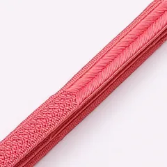 帯締め 平組紐 大和組 貝の口組 正絹 ピンク系 Sランク 1236-000980