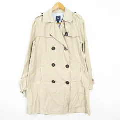 ギャップ GAP トレンチコート ロング丈 綿 M ベージュ kz12869