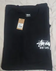 STUSSY NEW YORK ストック Tシャツ ブラック XL 出品