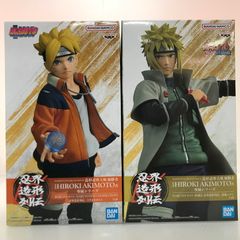 084 미개봉 NARUTO 우즈마키 볼트 파풍 미나토 피규어 2체 세트[G0398-004]