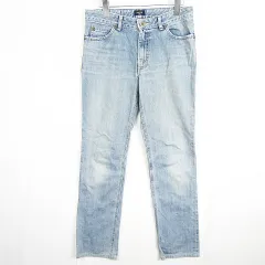 サムシング something Vienus Jean デニム パンツ ジーンズ 31 ライトブルー ウォッシュ加工 kz13086