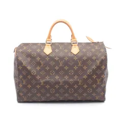 ルイ・ヴィトン LOUIS VUITTON ハンドバッグ スピーディ40 M41522 PVCコーティングキャンバス レザー スピーディ40 レディース Used B