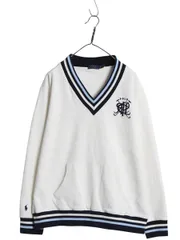 ポロ ラルフローレン チルデン ニット タイプ スウェット メンズ XL プルオーバー トレーナー ポケット付きリブライン 裏起毛 大きいサイズ