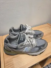 ニューバランス 993 グレー スニーカー Made in USA 255