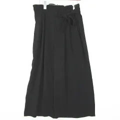 ザラ トラファルック ZARA Trafaluc COLLECTION ワイド パンツ ストレッチ L ブラック 4391/129 kz13642