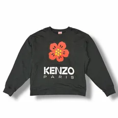 国内正規 KENZO Boke Flower Sweatshirt ボケフラワースウェットシャツ トレーナー ケンゾー FD55SW4454ME ブラック XL （9724M）
