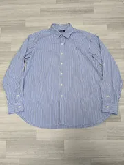 ポロバイラルフローレン ストライプ スタンダードカラー XXL 長袖シャツ