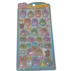 【グリーン】国内正規品　うるちゅるポップシール　 おぱんちゅうさぎ