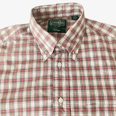 Gitman Brothers（ギットマンブラザーズ）Vintage(ヴィンテージ) ボタンダウンシャツ Size:15 チェック / USA製 / Cotton 100% ポケット付 メンズM相当