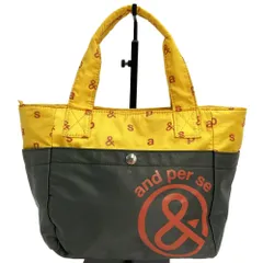 AND PER SE アンパスィ  カートバッグ 総柄 カーキ系  [240101641776] ゴルフウェア ストスト