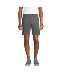 ランズエンド メンズ ボトムス ハーフパンツ・ショーツ ショートパンツ ニット ジャージー Lands End Mens Jersey Knit Shorts Charcoal heather チャコール