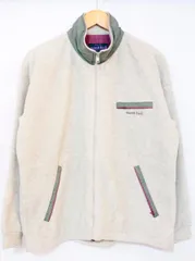 【中古】 mont bell メンズフリースジャケット M mont bell/90s/フリースジャケット/M/ベージュ 肌色
