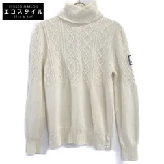 MONCLER モンクレール ガムブルー ウール タートルネックセーター M