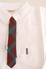 ネクタイ付きボタンダウンシャツ　　日本製　 入園入学準備！フォーマルに！130サイズ　白