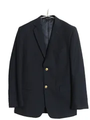 【お得なクーポン配布中!】 デッドストック チャップス ラルフローレン テーラード ジャケット キッズ L メンズ XS 程 ブレザー トラッド 紺ブレ 金ボタン シンプル 紺