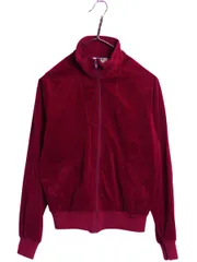 【お得なクーポン配布中!】 70s USA製 ナイキ ベロア トラック ジャケット レディース M 小さめ ヴィンテージ オレンジタグ フルジップ ハイネック ジャージ ブルゾン