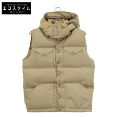 THE NORTH FACE PURPLE LABEL ザ ノースフェイス パープルレーベル ND2750N ﾍﾞｰｼﾞｭ 65/35 Hooded Sierra Vest ﾌｰﾃﾞｯﾄﾀﾞｳﾝﾍﾞｽﾄ M