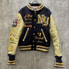 Rugby Ralph Lauren スタジャン XS ネイビー/ホワイト - メルカリ