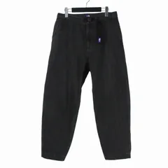 ノースフェイス パープルレーベル THE NORTH FACE PURPLE LABEL Denim Wide Tapered Field Pants デニムワイドテーパードフィールドパンツ スラックス 32 グレー N25FC069