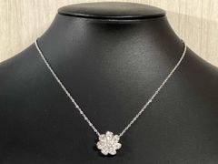 Cross for SILVER 925 ジルコニア パピオン ネックレス - メルカリ