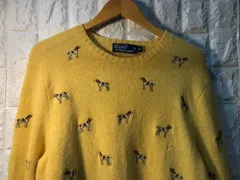 POLO Ralph Lauren 90's  犬　刺繍　セーター