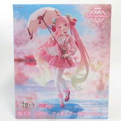 中古 未開封品 AMP＋ 初音ミク 桜ミク 桜ドレスver. TAITO/タイトー