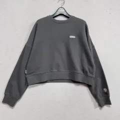 アウトドア クロップド 裏毛 スウェット レディース Sサイズ ㅡ0126