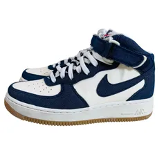 NIKE AIR FORCE 1 ハイカット デニム 24cm レディース