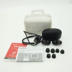 SONY ソニー WF-1000XM5 ワイヤレスノイズキャンセリングステレオヘッドセット ブラック ※中古