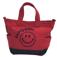 PEARLY GATES パーリーゲイツ  カートバッグ ニコちゃん 非売品  レッド系  [240101635027] ゴルフウェア ストスト