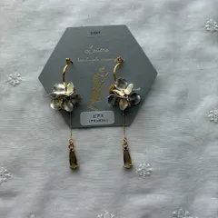 【アレルギー対応】handmadeピアス🕊️🌿